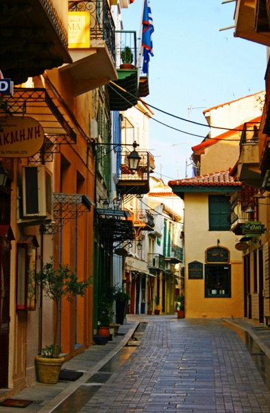 Nafplio sightseeing editorial image